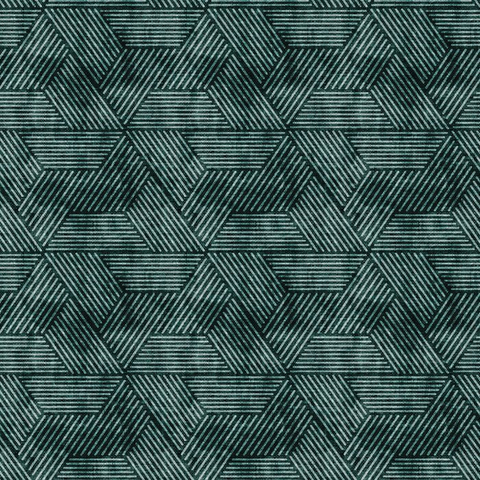 cadence triangles - dark green Coffee Mug Gallery Image 2