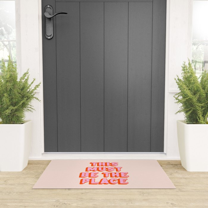 This Must Be The Place: The Peach Edition Welcome Mat Gallery Image 3