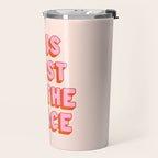 This Must Be The Place: The Peach Edition Travel Mug Gallery Image 2
