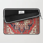Heriz Azerbaijan Northwest Persian Carpet Print Laptop Sleeve Gallery Image 2