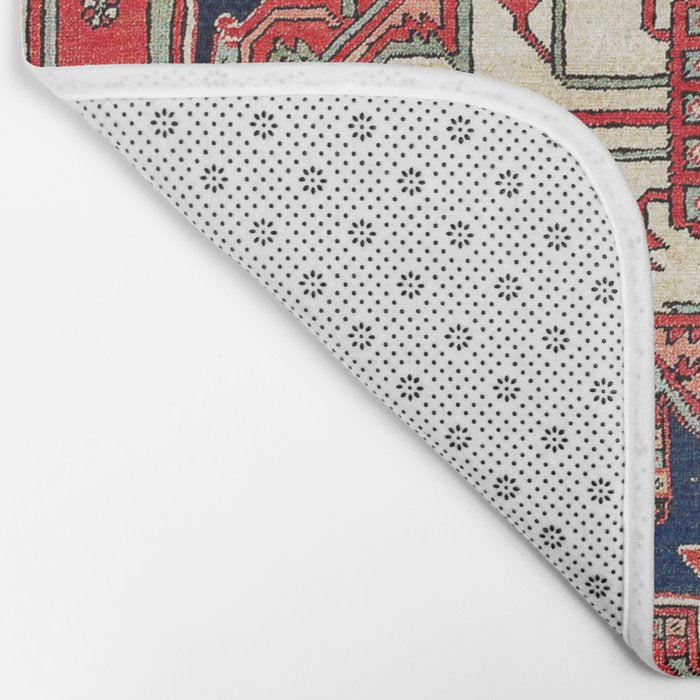Heriz Azerbaijan Northwest Persian Carpet Print Bath Mat Gallery Image 2