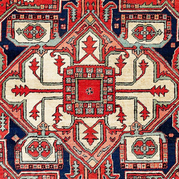 Heriz Azerbaijan Northwest Persian Carpet Print Coffee Mug Gallery Image 2