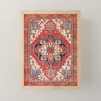 Heriz Azerbaijan Northwest Persian Carpet Print Mini Art Print Gallery Image 1
