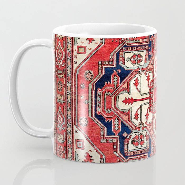 Heriz Azerbaijan Northwest Persian Carpet Print Coffee Mug Gallery Image 3