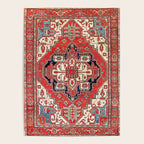 Heriz Azerbaijan Northwest Persian Carpet Print Poster Gallery Image 4