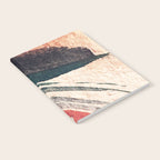 Thunder&Lightning {3}: Minimal watercolor abstract in pinks, blues, and greens Notebook Gallery Image 2
