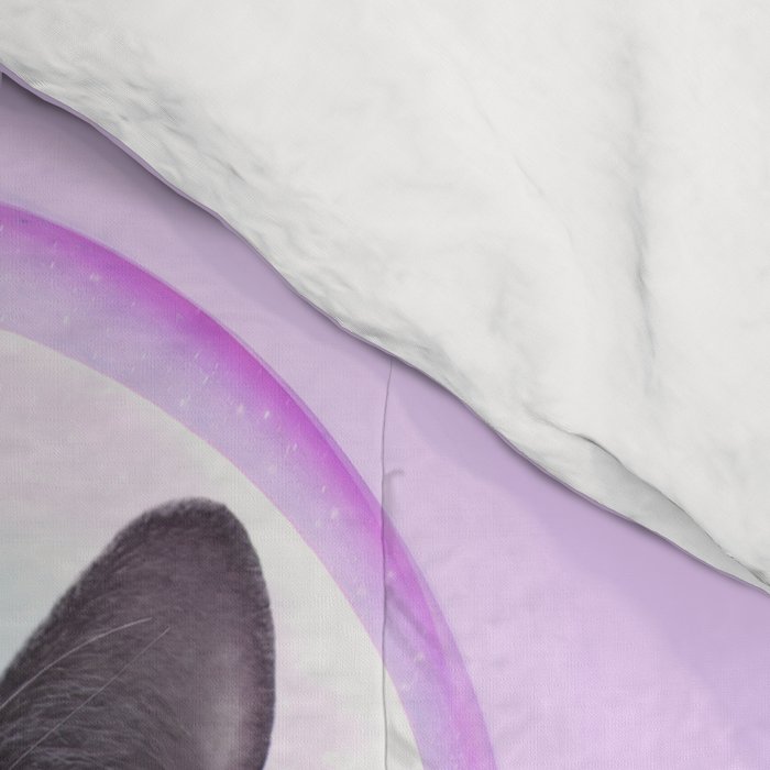 SPACE CAT Comforter Gallery Image 4