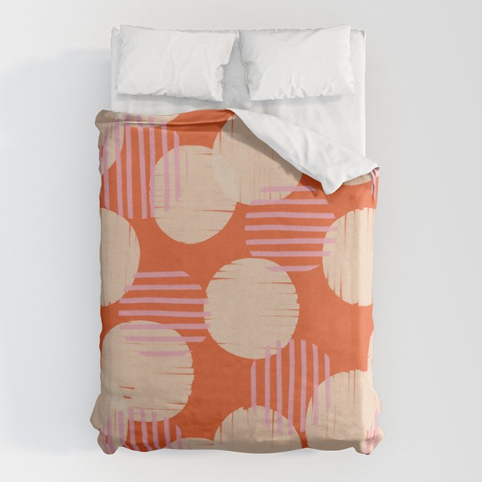 Abstract Summer Pattern #2 Duvet Cover Gallery Image 6