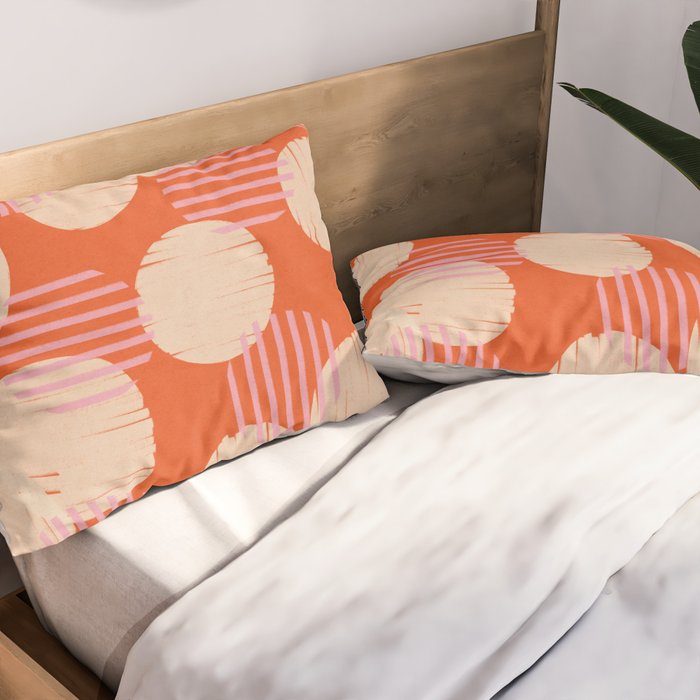 Abstract Summer Pattern #2 Pillow Sham Gallery Image 2