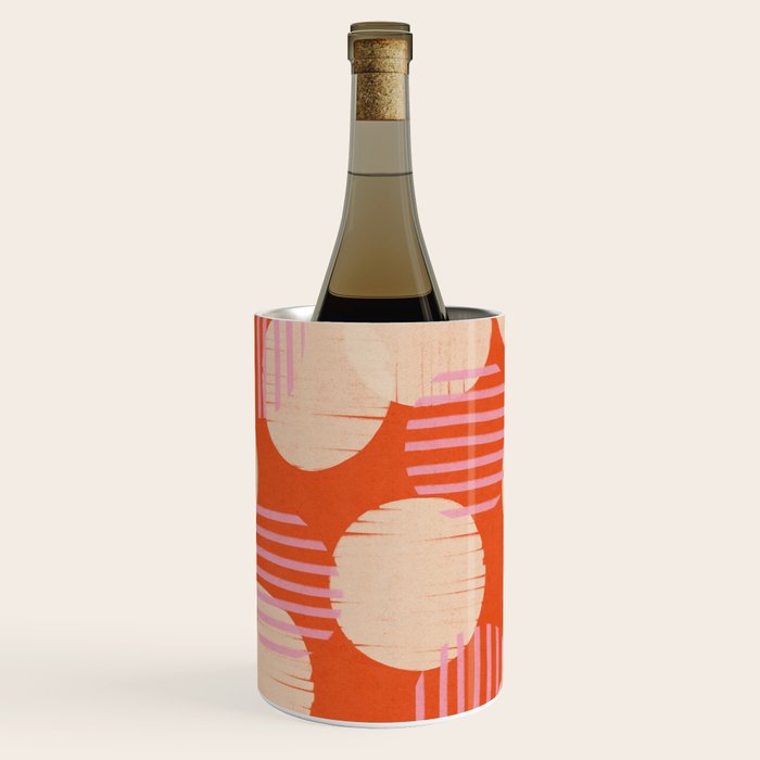 Abstract Summer Pattern #2 Wine Chiller Gallery Image 1