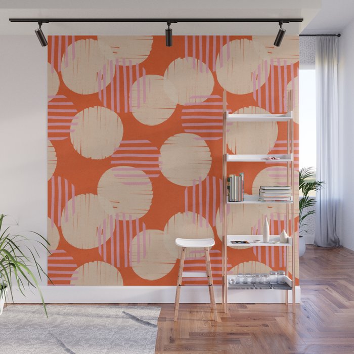 Abstract Summer Pattern #2 Wall Mural Gallery Image 1