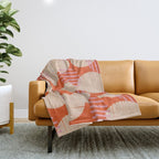 Abstract Summer Pattern #2 Throw Blanket Gallery Image 1