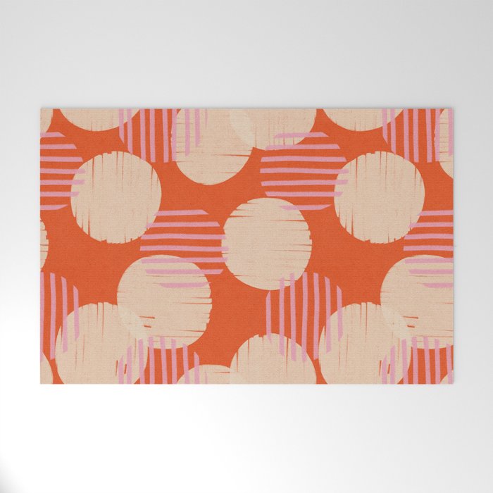 Abstract Summer Pattern #2 Welcome Mat Gallery Image 1