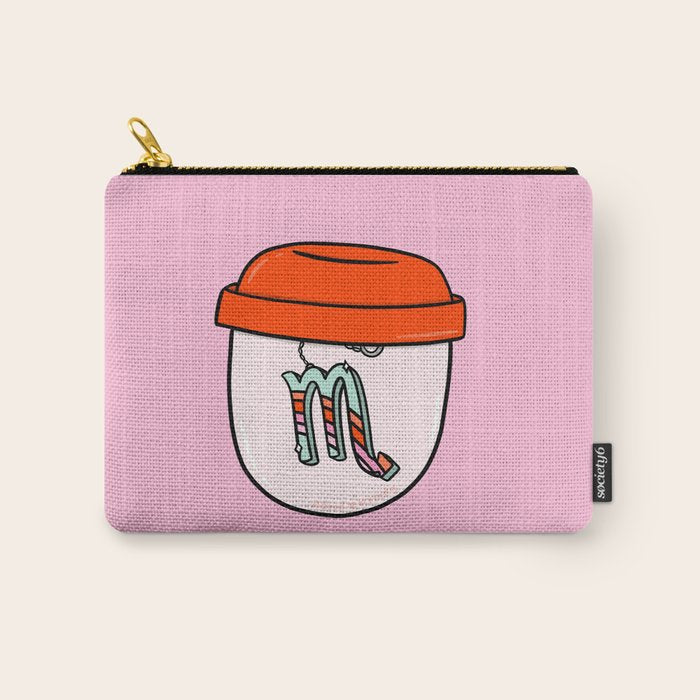 Scorpio Keychain Carry All Pouch Gallery Image 1