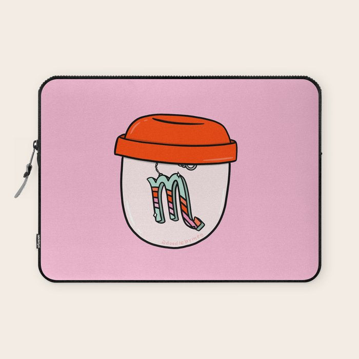 Scorpio Keychain Laptop Sleeve Gallery Image 1
