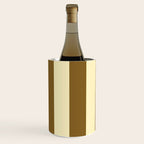 Burnt Sugar Coconut Striped Elegance Wine Chiller Gallery Image 2