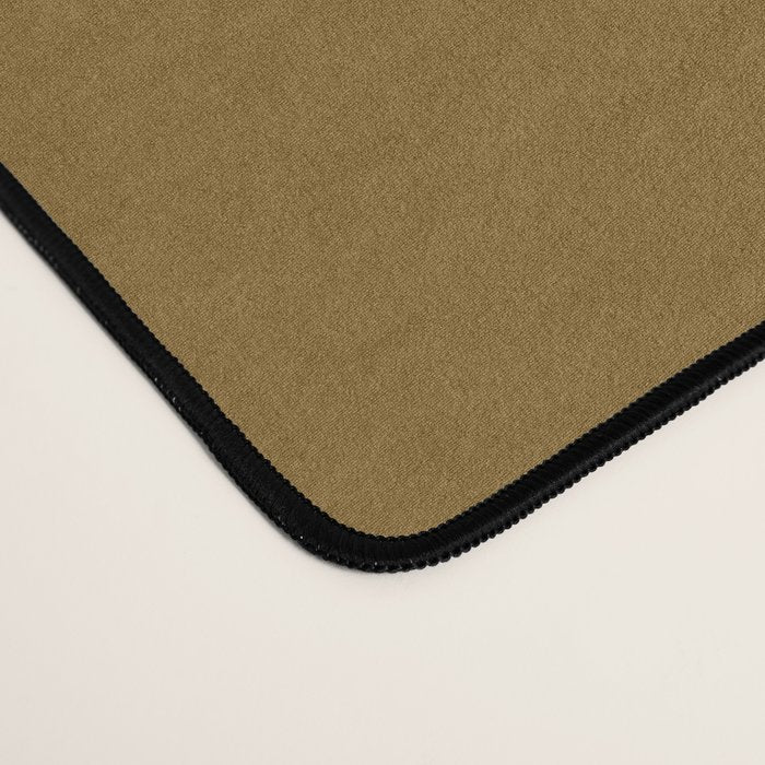 Burnt Sugar Coconut Striped Elegance Desk Mat Gallery Image 4