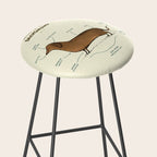 Anatomy of a Dachshund Stool Gallery Image 2