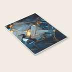 Opulence in Sapphire Blue Notebook Gallery Image 3