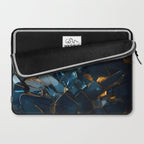 Opulence in Sapphire Blue Laptop Sleeve Gallery Image 2