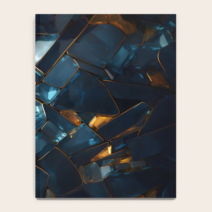 Opulence in Sapphire Blue Notebook Gallery Image 4