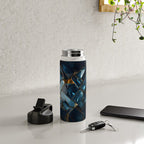 Opulence in Sapphire Blue Water Bottle Gallery Image 4