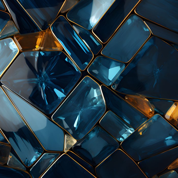Opulence in Sapphire Blue Coffee Mug Gallery Image 2