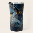 Opulence in Sapphire Blue Travel Mug Gallery Image 3