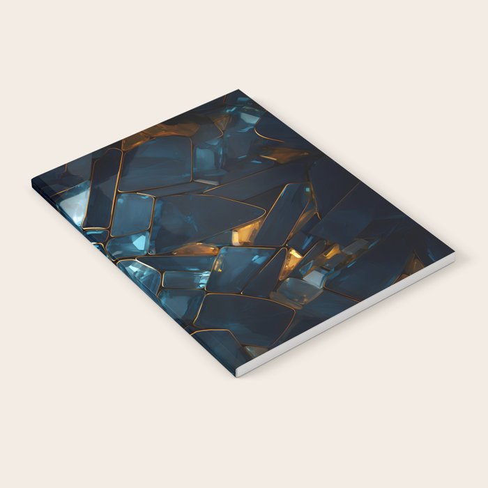 Opulence in Sapphire Blue Notebook Gallery Image 1