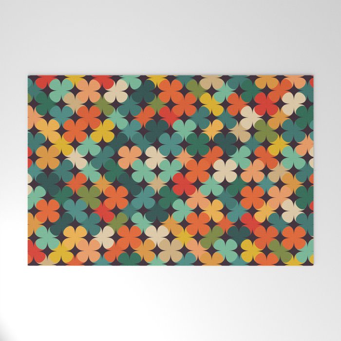 Lucky Clover Welcome Mat Gallery Image 1