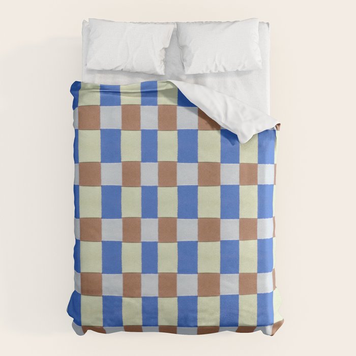 Paper Weaving Pattern #1 Duvet Cover Gallery Image 6
