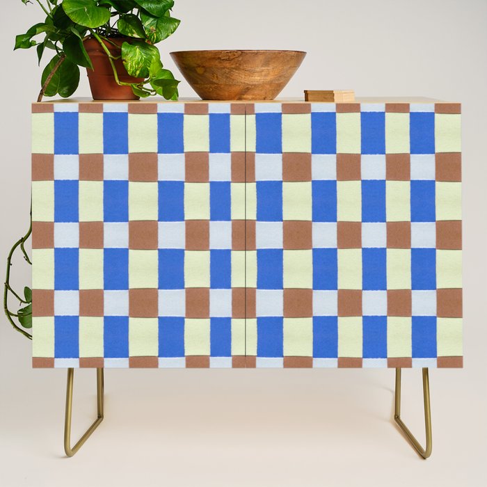 Paper Weaving Pattern #1 Credenza Gallery Image 1