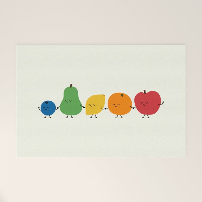 Fruit Parade Welcome Mat Gallery Image 1