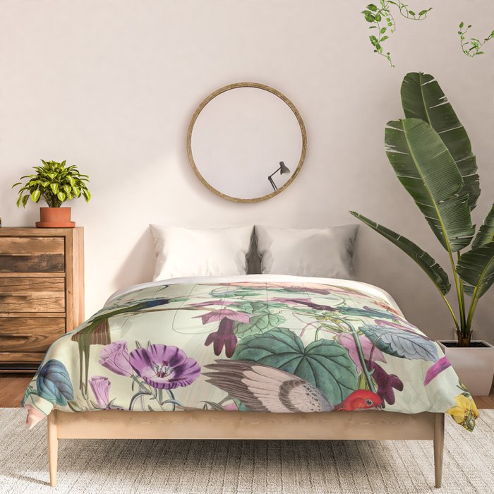 Floral and Birds VIII Comforter Gallery Image 3