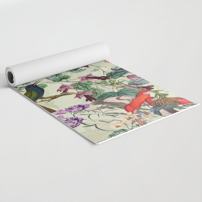 Floral and Birds VIII Yoga Mat Gallery Image 2