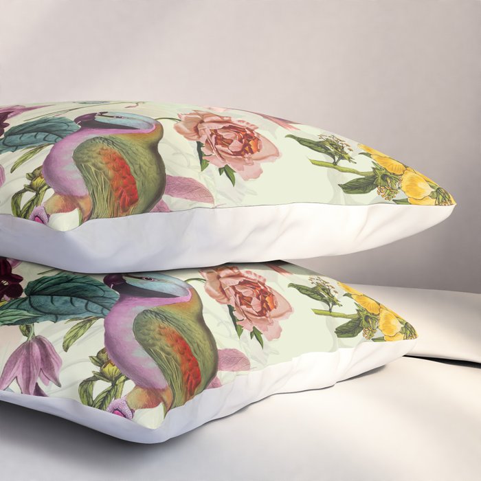 Floral and Birds VIII Pillow Sham Gallery Image 3