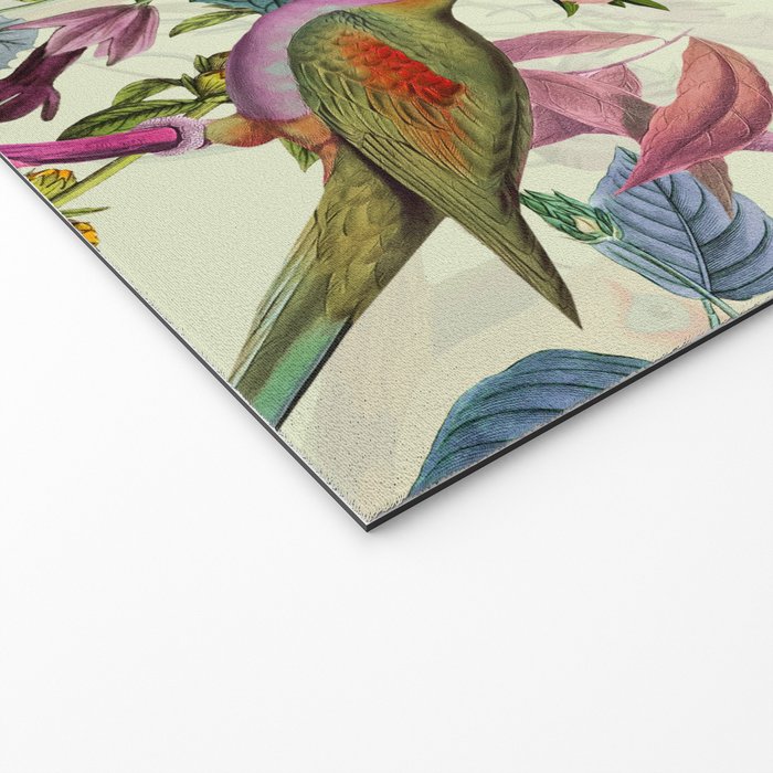 Floral and Birds VIII Welcome Mat Gallery Image 2
