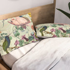 Floral and Birds VIII Pillow Sham Gallery Image 2