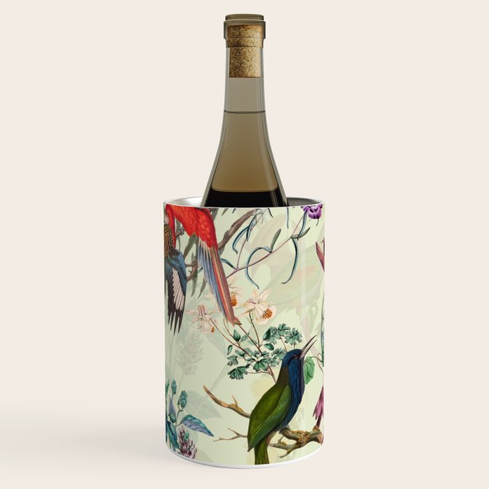 Floral and Birds VIII Wine Chiller Gallery Image 2