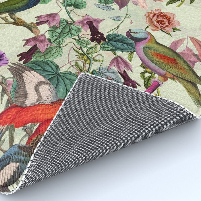 Floral and Birds VIII Rug Gallery Image 4