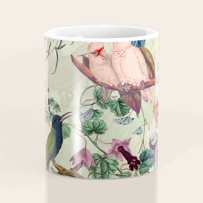 Floral and Birds VIII Coffee Mug Gallery Image 4