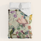 Floral and Birds VIII Duvet Cover Gallery Image 6