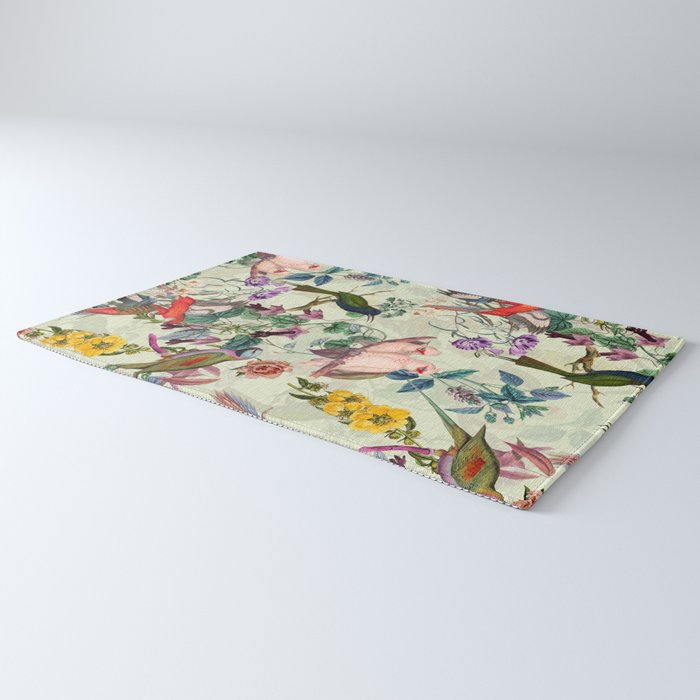 Floral and Birds VIII Rug Gallery Image 3