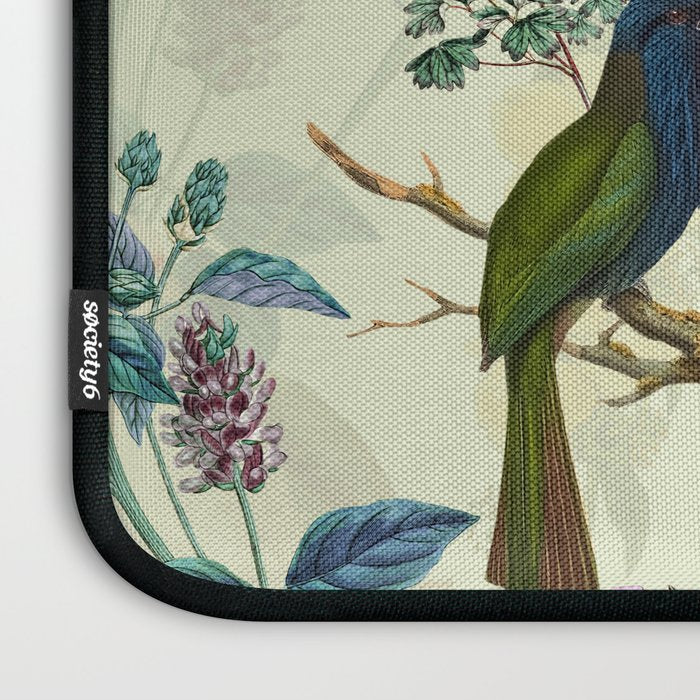 Floral and Birds VIII Laptop Sleeve Gallery Image 3