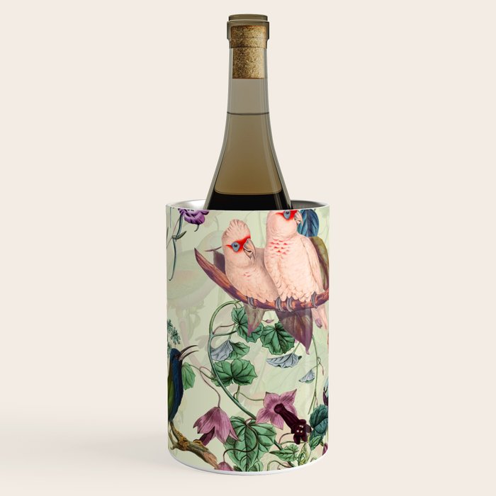 Floral and Birds VIII Wine Chiller Gallery Image 1