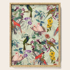 Floral and Birds VIII Serving Tray Gallery Image 1