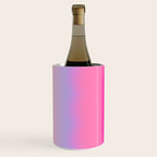 Pink Abstraction - Mid Century Minimalist Gradient Wine Chiller Gallery Image 2