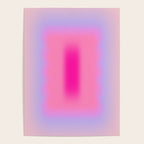 Pink Abstraction - Mid Century Minimalist Gradient Poster Gallery Image 4