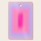 Pink Abstraction - Mid Century Minimalist Gradient Cutting Board Gallery Image 1