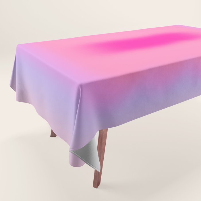 Pink Abstraction - Mid Century Minimalist Gradient Tablecloth Gallery Image 1